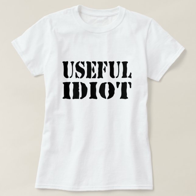 NÜTZLICHES IDIOT T-Shirt (Design vorne)