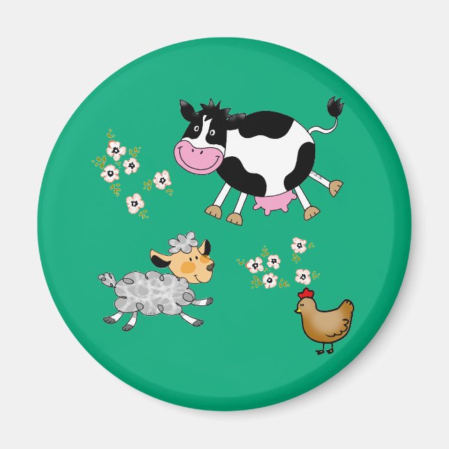 Nutztiere Magnet (Vorne)