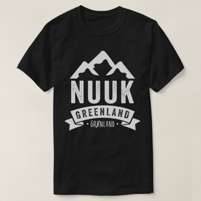 Nuuk Grönland T-Shirt (Design vorne)