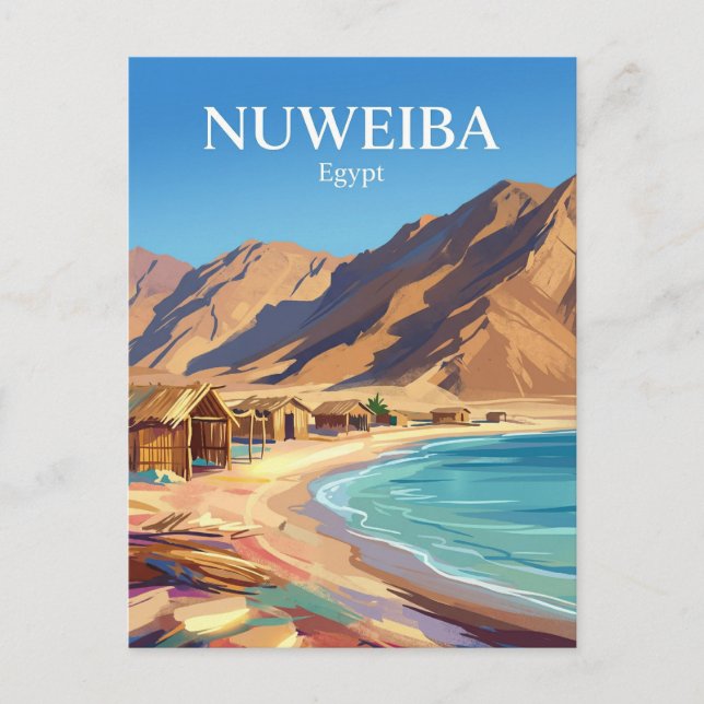 Nuweiba Ägypten Postkarte (Vorderseite)