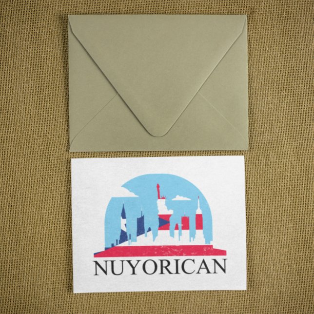 Nuyorican Pride New York Puerto Rico Erbe Postkarte (Nuyorican Pride New York Puerto Rico Heritage Postcard)