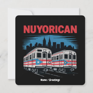 Nuyorican Puerto Rican New York City Pride Boricua Einladung