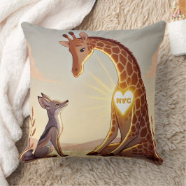 NVC Giraffe und Jackal - Gewaltlose Kommunikation Kissen