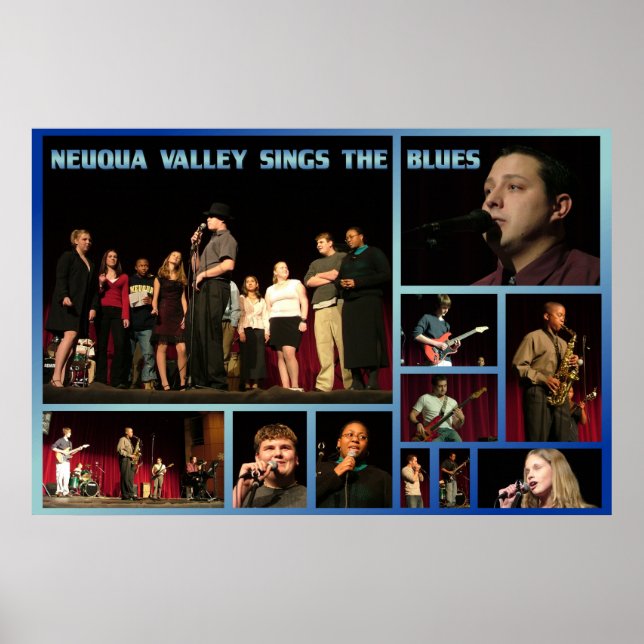 NVHS-Blues Poster (Vorne)