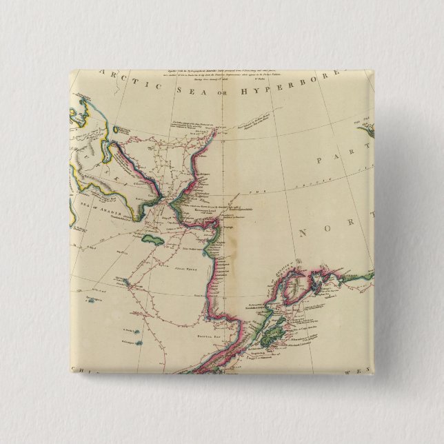 NW Amerika, NE Asien Button (Vorderseite)