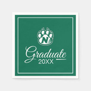 NW Missouri Staat Graduate Serviette