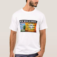 NWO Crisis Kontrolle (light) T - Shirt