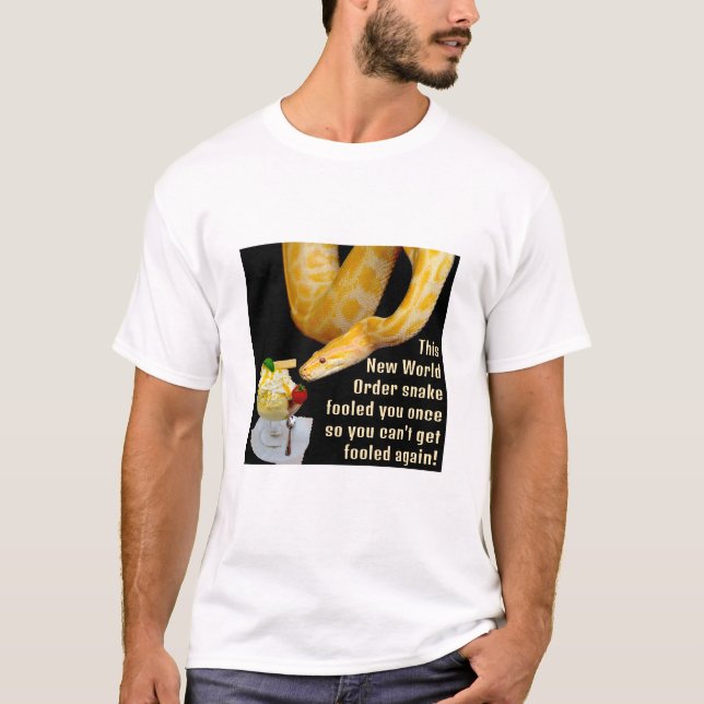 NWO Schlange (leicht) T - Shirt (Vorderseite)