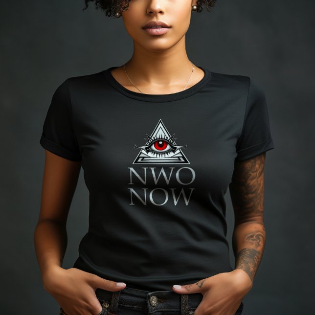 NWONOW Logo Black T - Shirt (Von Creator hochgeladen)