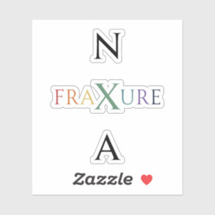 NXA : State Merch FraXure Album K-Pop Aufkleber