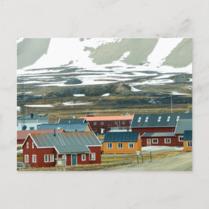 Ny-Alesund, Svalbard, Norwegen Postkarte