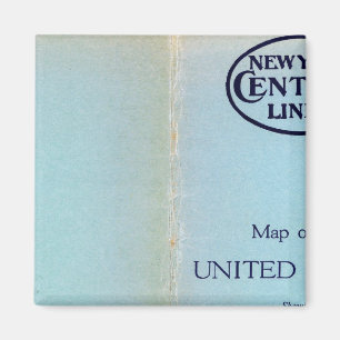 NY Central Lines Magnet