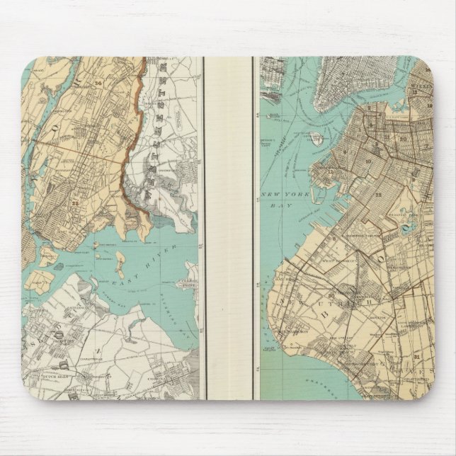 NY City, Brooklyn Mousepad (Vorne)
