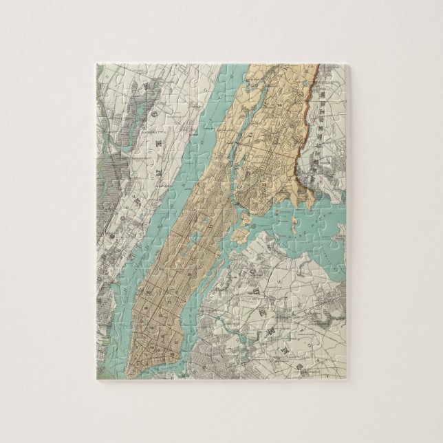 NY City, Brooklyn Puzzle (Vertikal)