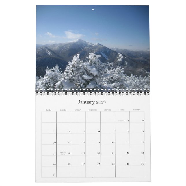 NY durch Fotos Kalender (Jan 2027)