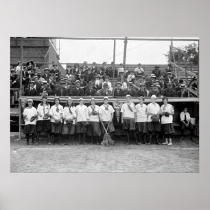 NY Female Giants Baseball, 1913 Poster