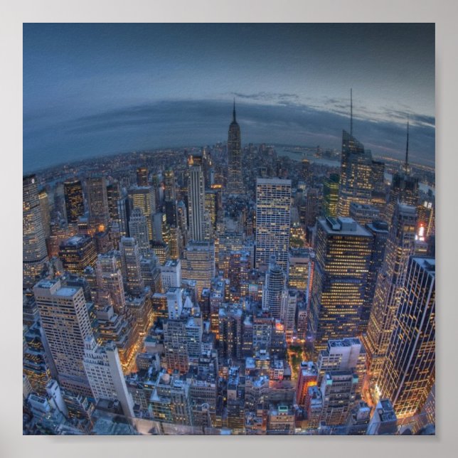 NY_Globe_Wallpaper Poster (Vorne)