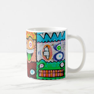 NY Graffiti Street Art - Niedliche Alberne Monster Tasse