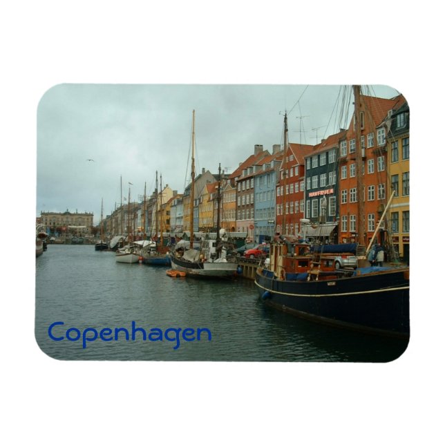 Ny Haven - Kopenhagen Magnet (Horizontal)