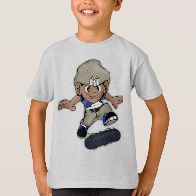 NY Kickflip T-Shirt (Vorderseite)