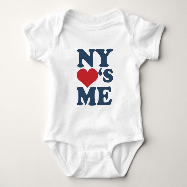 NY Lieben ich Baby Strampler (Vorderseite)