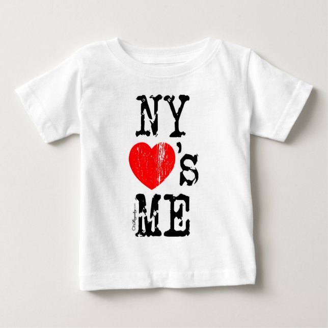NY Lieben ich Baby T-shirt (Vorderseite)