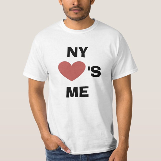 NY LIEBEN ICH T-Shirt (Vorderseite)