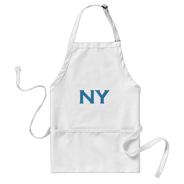 NY Logo (Text) Schürze (Vorne)