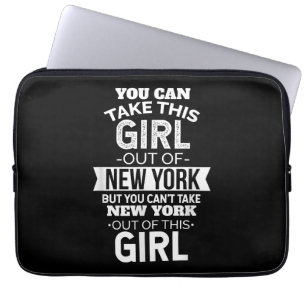 NY Man Kann Dieses Mädchen Aus New York Souvenir M Laptopschutzhülle