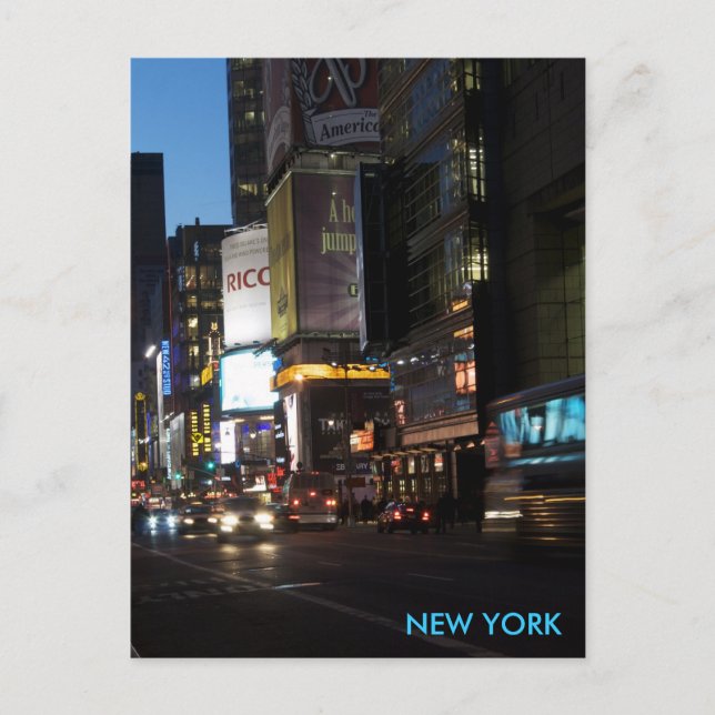 NY POSTKARTE (Vorderseite)