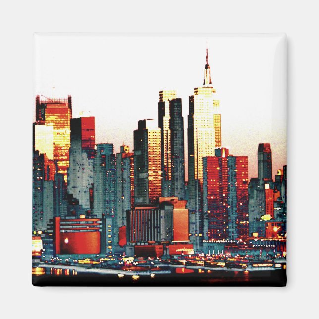 NY Skyline Magnet (Vorne)