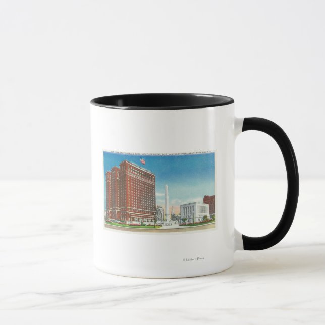 NY Staat Office, Statler Hotel Tasse (Rechts)
