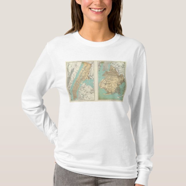 NY Stadt, Brooklyn T-Shirt (Vorderseite)