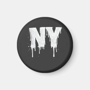 NY Straßenatmosphäre Magnet