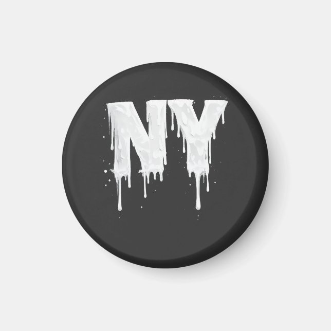 NY Straßenatmosphäre Magnet (Vorne)