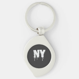 NY Straßenatmosphäre Schlüsselanhänger