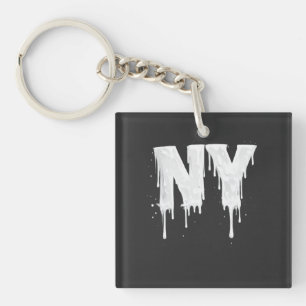 NY Straßenatmosphäre Schlüsselanhänger