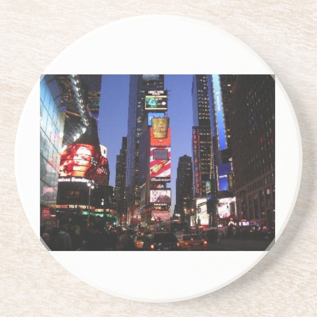 NY TIME SQUARE SANDSTEIN UNTERSETZER (Vorne)