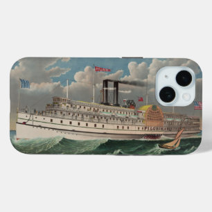NY Voyage Grand Paddlewheel Dampfer The Pilgrim Case-Mate iPhone Hülle