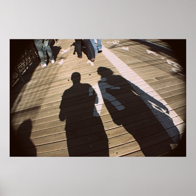 NY zu Fuß Poster (Vorne)