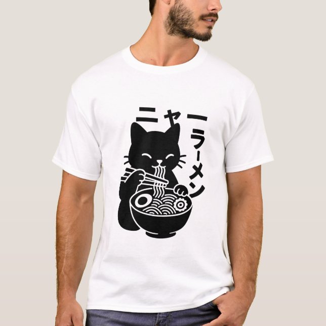 Nya Ramen T-Shirt (Vorderseite)