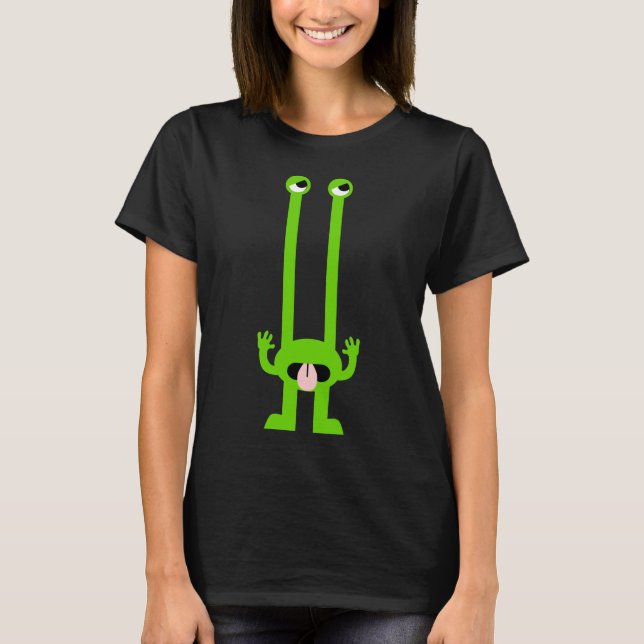 Nyah Nyah Alien Shirt (Vorderseite)