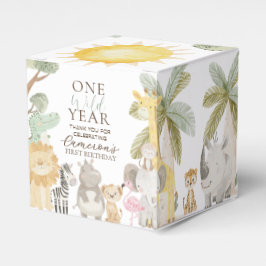 Nyala Safari Tiere Ein wildes Jahr erster Geburtst Geschenkschachtel