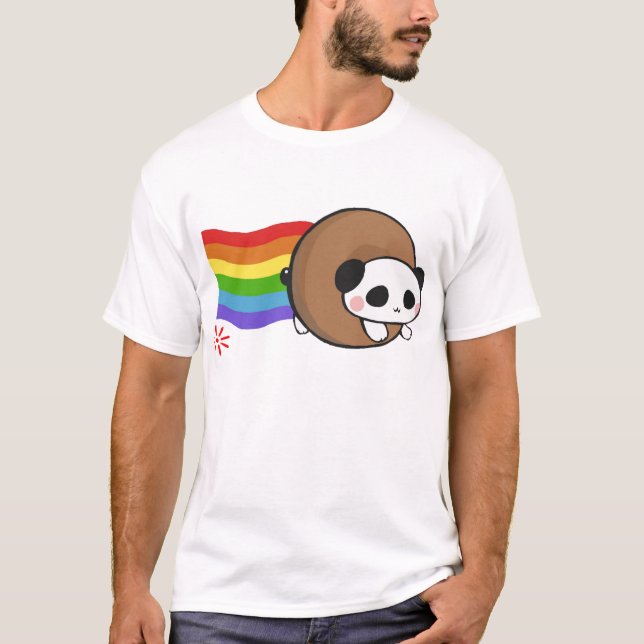 NYAN Donute Panda! T-Shirt (Vorderseite)