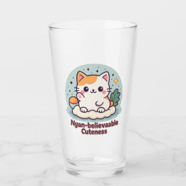 Nyan-glaubwürdige Kutheit - Niedliche Kawaii-Katze Glas