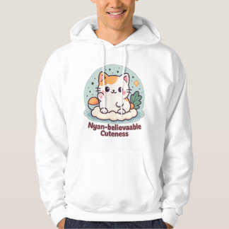 Nyan-glaubwürdige Kutheit - Niedliche Kawaii-Katze Hoodie