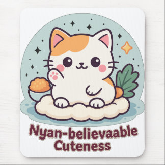 Nyan-glaubwürdige Kutheit - Niedliche Kawaii-Katze Mousepad