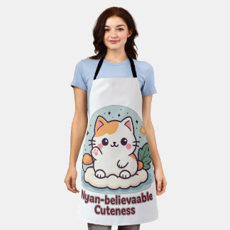 Nyan-glaubwürdige Kutheit - Niedliche Kawaii-Katze Schürze