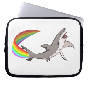Nyan Haifisch-Laptop-Hülse Laptopschutzhülle