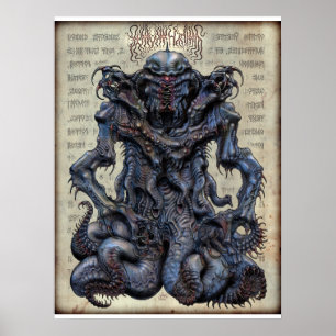 Nyarlathotep 18x24 ungeschmückt poster